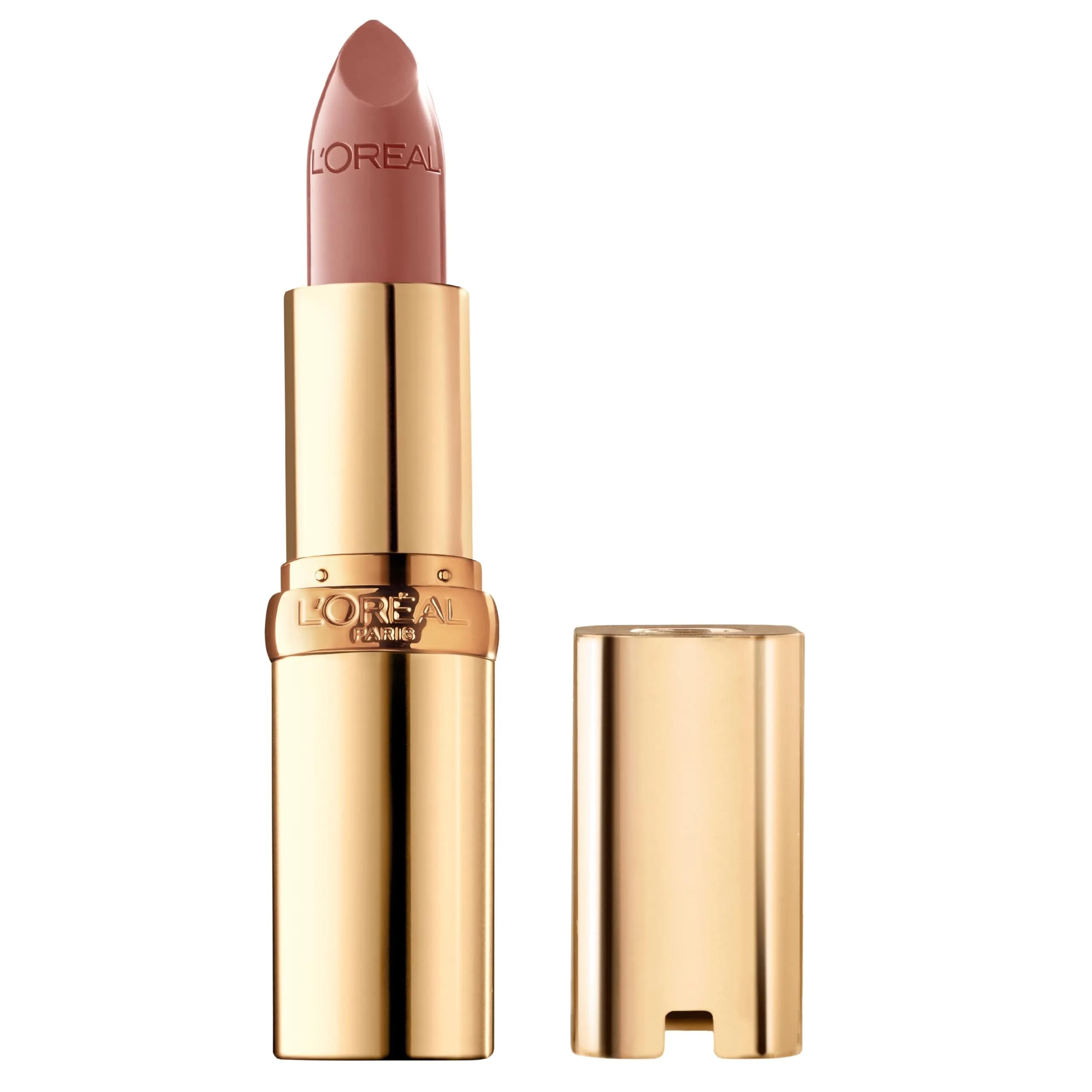 L'Oreal Paris Colour Riche Original Satin Lipstick in Fairest Nude | Satin Finish, Hydrating - main product image