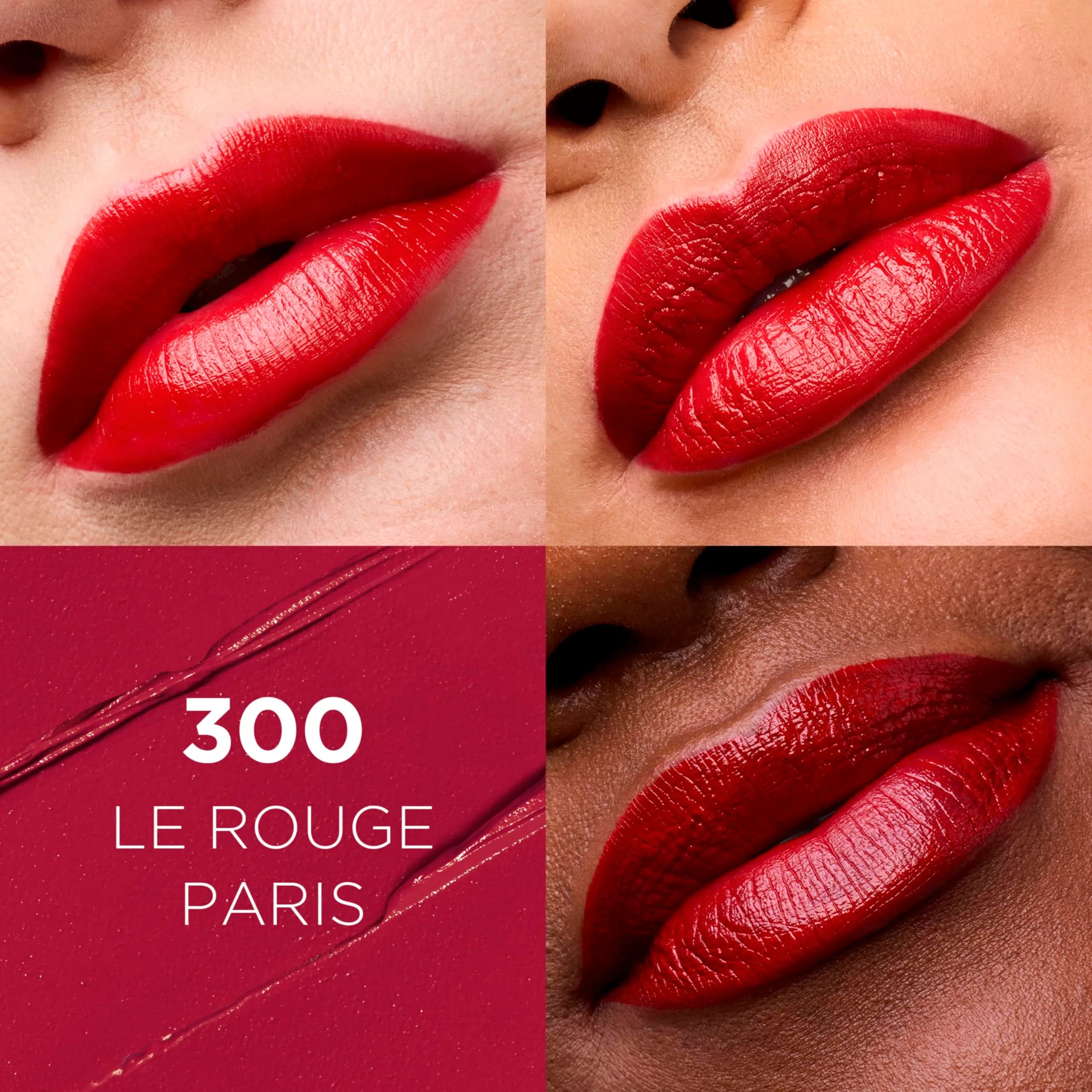 L'Oreal Paris Colour Riche Lipstick Le Rouge Paris Satin Finish 3.69g (0.13 oz) | Hydrating Creamy Color - view 2