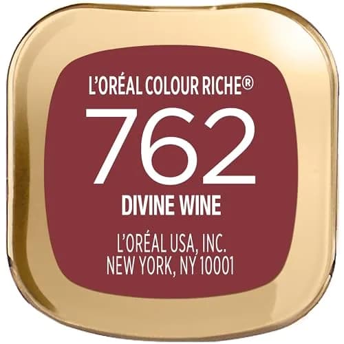 L'Oreal Paris Colour Riche Original Lipstick Divine Wine | Satin Finish, Hydrating Argan Oil & Vitamin E thumbnail 6