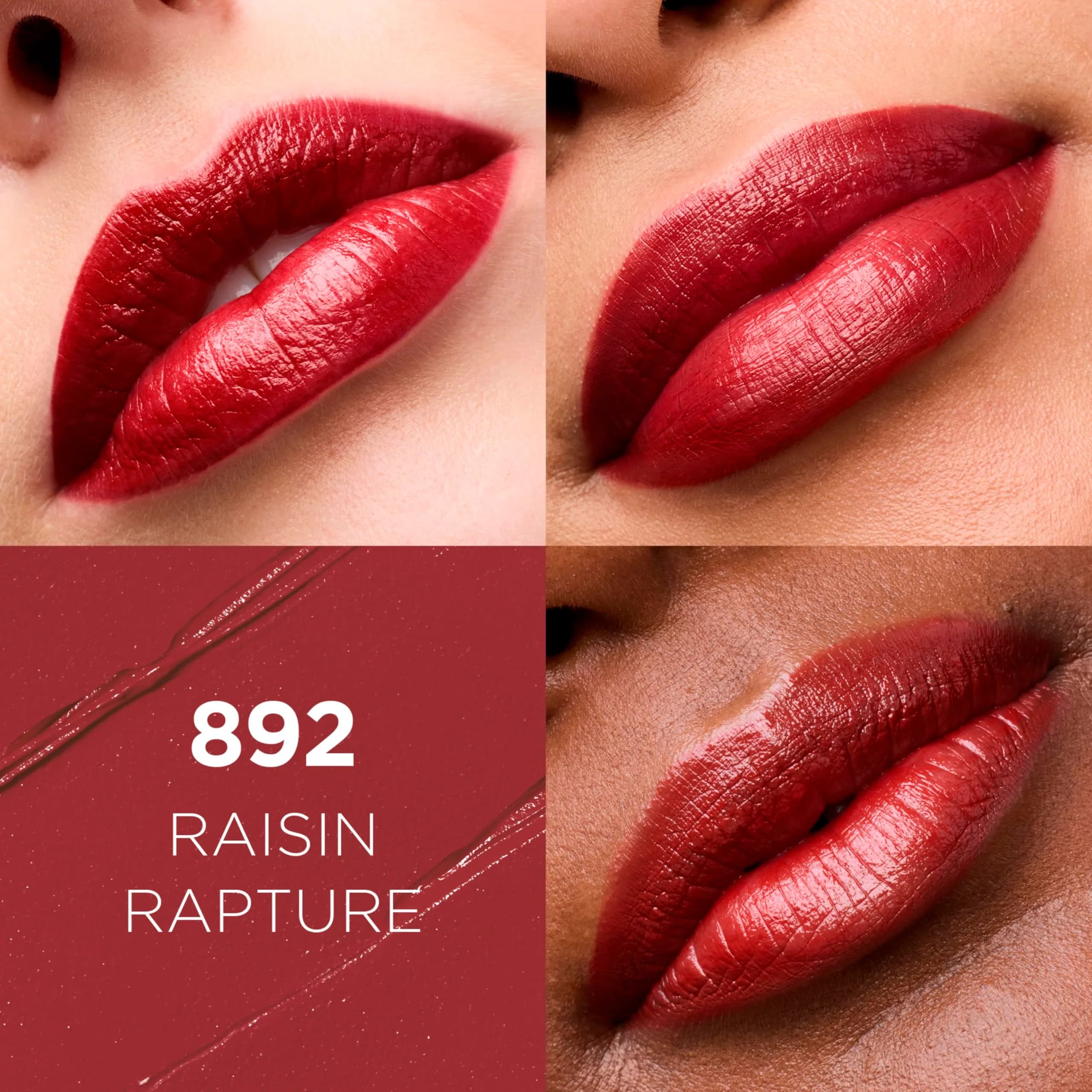 L'Oreal Paris Colour Riche Lipstick in Raisin Rapture | Hydrating Satin Finish | 2.04g - view 2