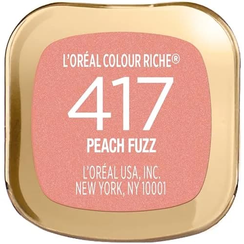 L'Oreal Paris Colour Riche Lipcolour, Peach Fuzz | Hydrating Satin Lipstick with Argan Oil thumbnail 6
