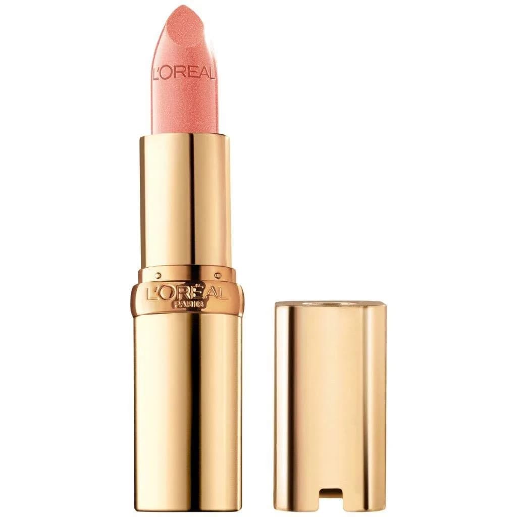 L'Oreal Paris Colour Riche Lipcolour, Peach Fuzz | Hydrating Satin Lipstick with Argan Oil - main product image
