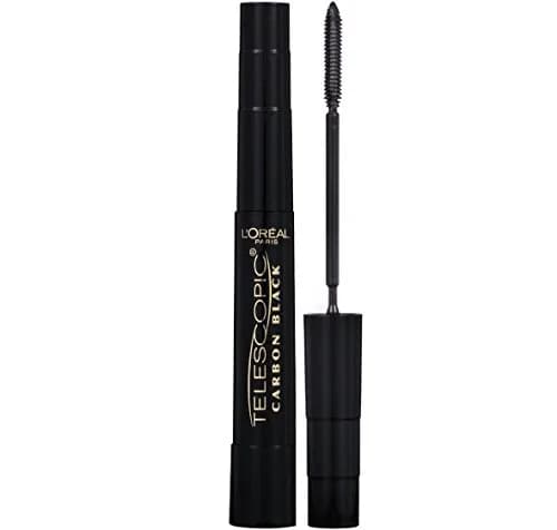 L'Oreal Paris Telescopic Original Mascara, Washable Black, 15ml (0.54 Fl Oz.) | Separates Lashes for Intense Length — Washable Carbon Black / 0.