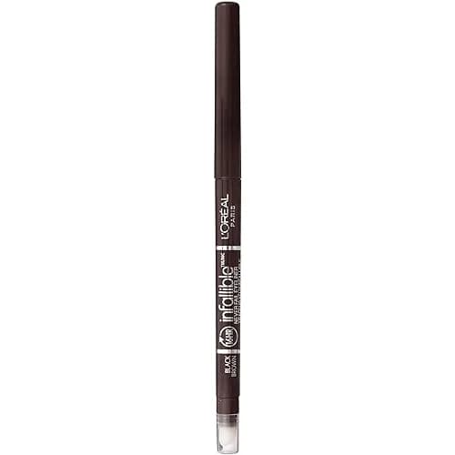 L'Oreal Paris Infallible Never Fail Mechanical Eyeliner Pencil Black Brown 0.008 oz (0.23g) | Smudge-Proof Up to 16 Hours thumbnail 1