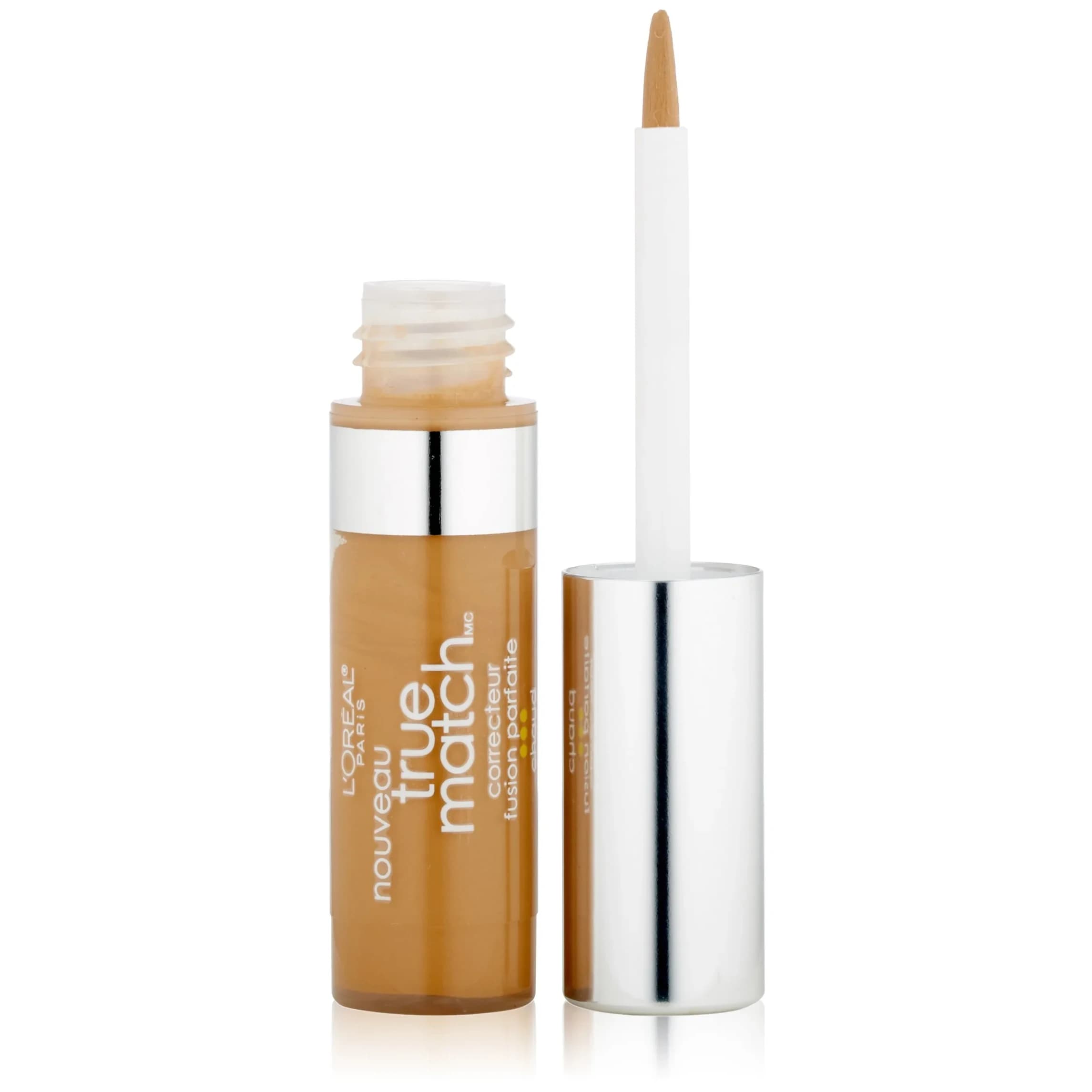 L'Oréal Paris True Match Concealer Light/Medium Warm 9.6g (0.34 oz) | Blendable Cream for Natural Radiant Finish — W6,7,8 Medium/Deep Warm