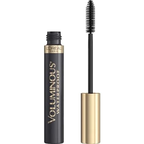 L'Oreal Paris Voluminous Original Waterproof Mascara, Black Brown, 0.28 Fl Oz (8.3 ml) | Builds Up To 4X Thickness — Black Brown