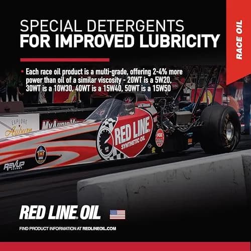 Red Line 10705 70WT Nitro Drag Race Oil Synthetic Gallon | High-Performance Racing Oil thumbnail 5
