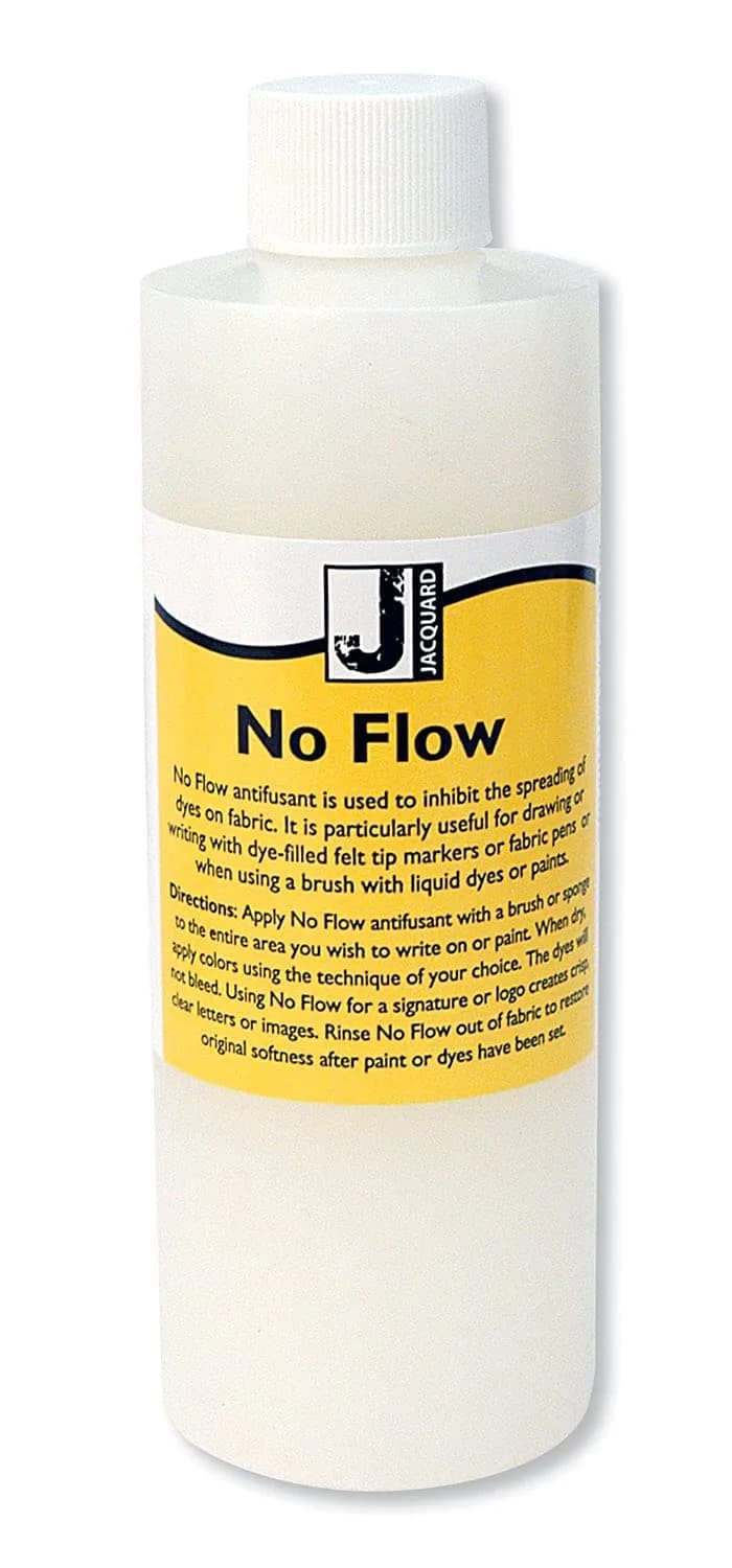 Jacquard No Flow Fabric Dye 250ml | Prevents Dye Spread & Keeps Designs Crisp — Clear