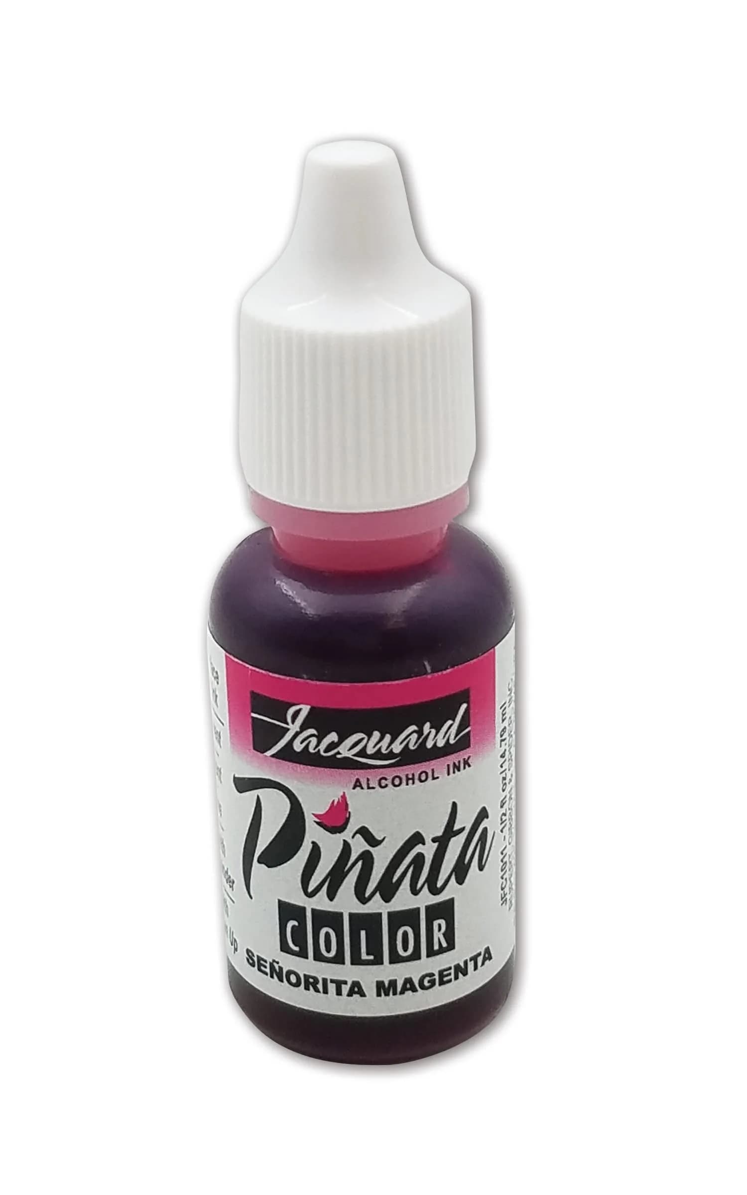 Jacquard Alcohol Ink - Senorita Magenta | Vibrant, Acid-Free, 1/2 Fl Oz, Made in USA - main product image