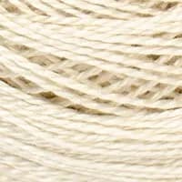 DMC Pearl Cotton Thread Ball - Ecru Size 8 | Silky, Durable & Perfect for Embroidery thumbnail 3
