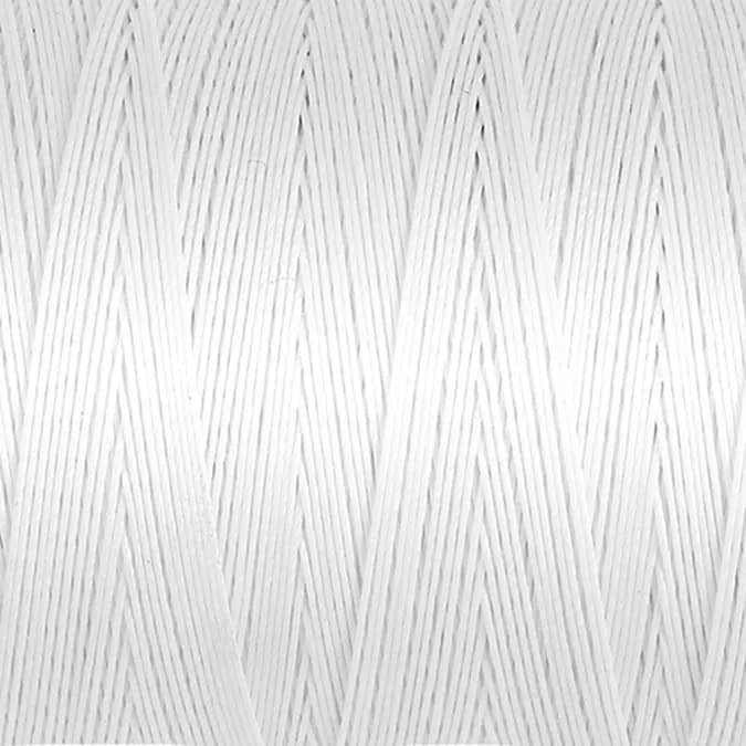 Gütermann White Quilting Thread 220 Yards (201 m) | Mercerized Cotton for Hand Quilting thumbnail 2