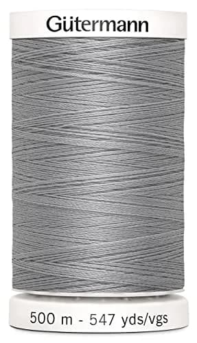 Gütermann Sew-All Thread 547 yards (155.4 m) Mist Grey | Strong Polyester for Machine & Hand Sewing thumbnail 1