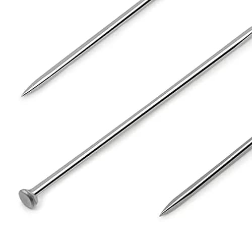Dritz Appliqué Pins 3/4-Inch (19 mm) | Nickel-Plated Steel, 350-Count Pack with Storage Box thumbnail 2