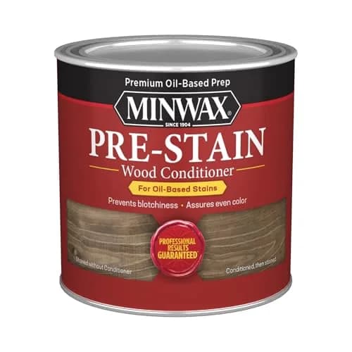 Minwax Clear Pre-Stain Wood Conditioner 237ml (8 Fl Oz) | Even Stain Absorption for Soft Woods thumbnail 1