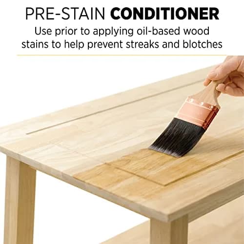 Minwax Clear Pre-Stain Wood Conditioner 237ml (8 Fl Oz) | Even Stain Absorption for Soft Woods thumbnail 2