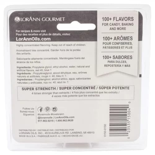 LorAnn Oils Super Strength Cherry Flavoring 0.12 Fl Oz | Concentrated Candy & Baking Flavor thumbnail 2