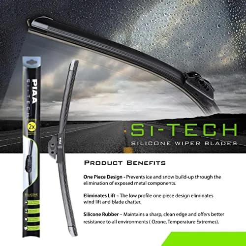 Piaa 97040 16-Inch (400mm) Si-Tech Silicone Wiper Blade | Premium All-Season OEM Windshield Wiper thumbnail 2