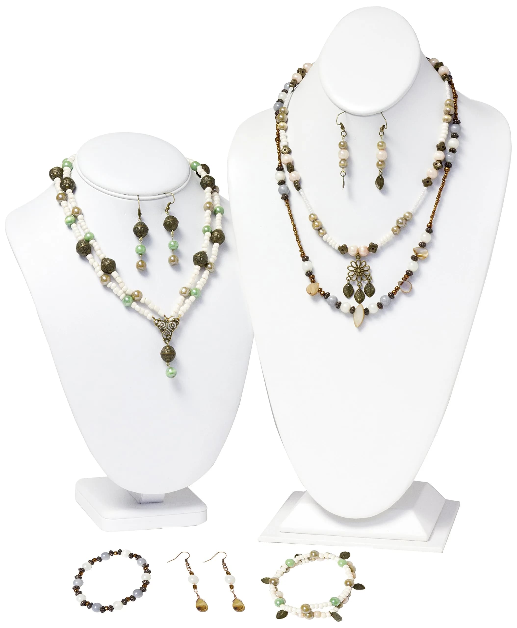 Cousin Jewelry Basics JB34706-006 Class in a Box Kit, Naturals Glass | Jewelry Making Kit for Beginners