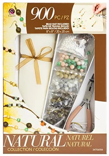 Cousin Jewelry Basics JB34706-006 Class in a Box Kit, Naturals Glass | Jewelry Making Kit for Beginners thumbnail 2
