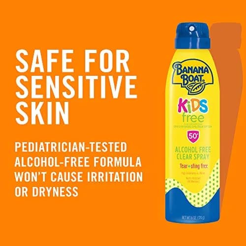 Banana Boat MAX Kids Sunscreen Spray SPF 100, 177ml (6 oz) | Pediatrician Tested for Sensitive Skin thumbnail 3