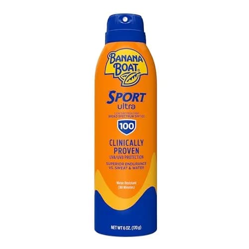 Banana Boat Sport Ultra SPF 100 Sunscreen Spray (6 oz) | USA Import - main product image
