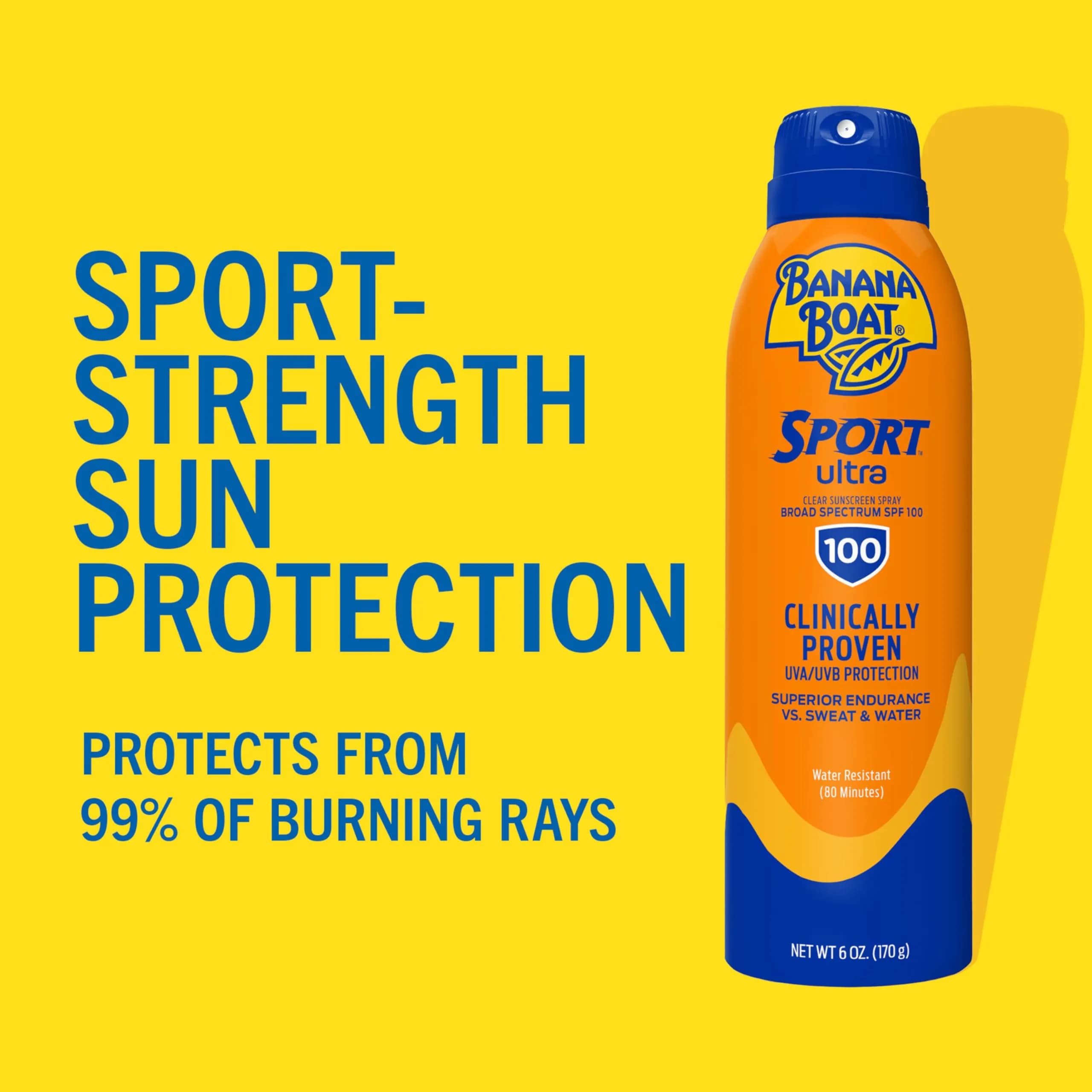 Banana Boat Sport Ultra SPF 100 Sunscreen Spray (6 oz) | USA Import - view 2