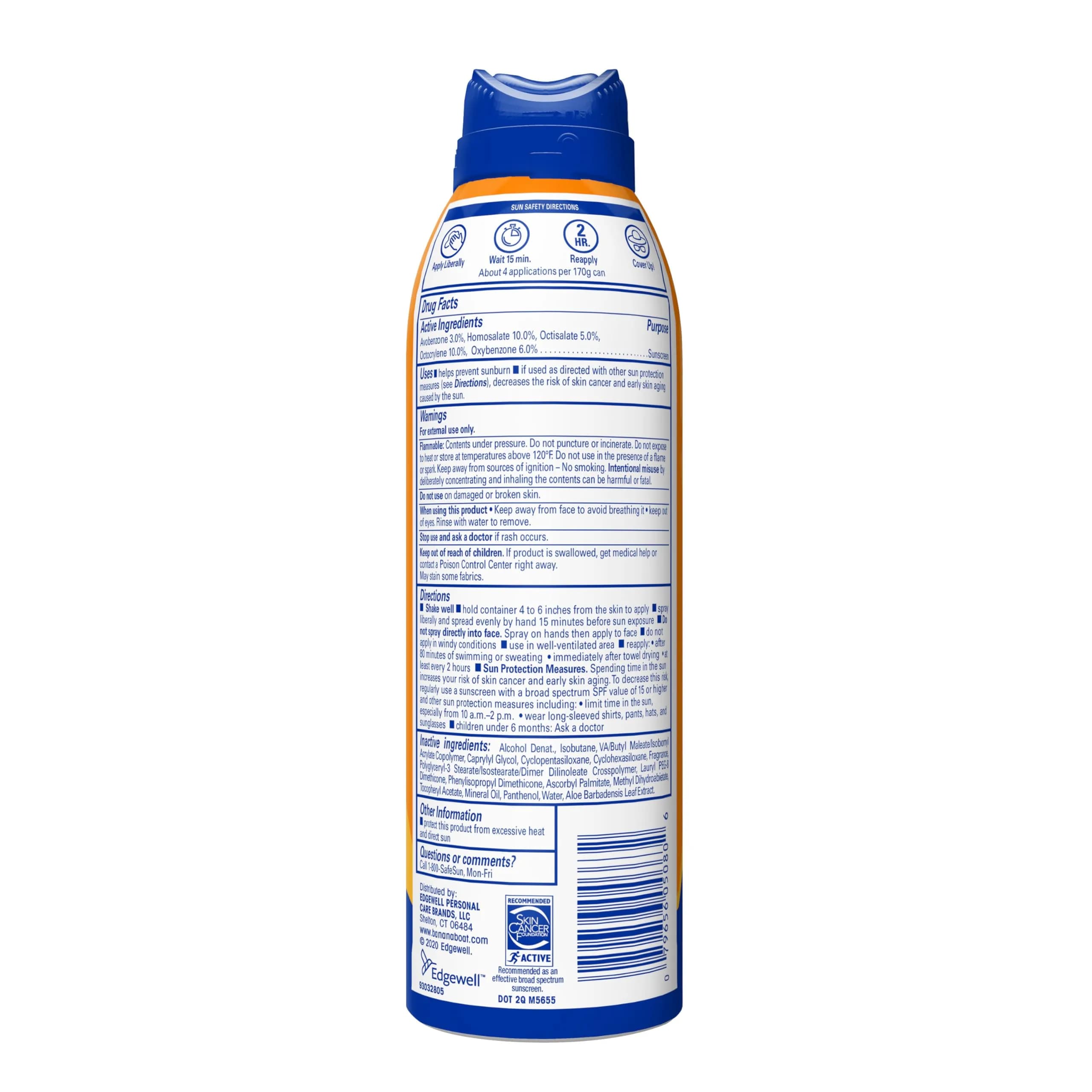Banana Boat Sport Ultra SPF 100 Sunscreen Spray (6 oz) | USA Import - view 6