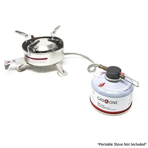 Gas One 4oz Isobutane Camping Fuel Canister | All-Season Blend for Backpacking Stoves thumbnail 5