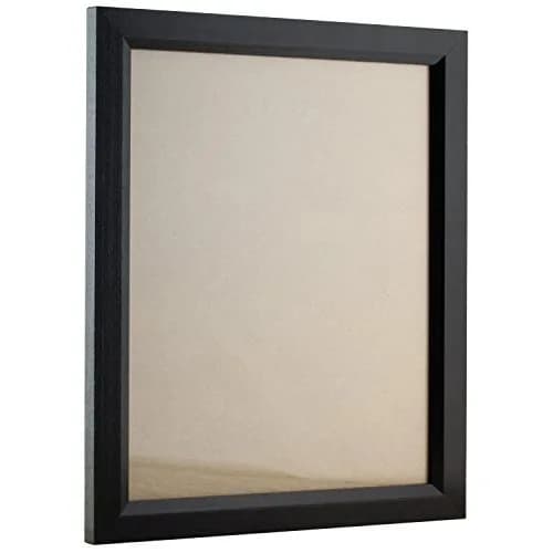 Craig Frames 7171610BK Wood Grain Finish 7x17-Inch Picture Frame | Solid Poplar, Glass, Black thumbnail 4