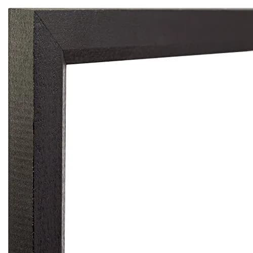 Craig Frames 7171610BK Wood Grain Finish 9x10-Inch Picture Frame | Solid Wood, Glass, Black thumbnail 3