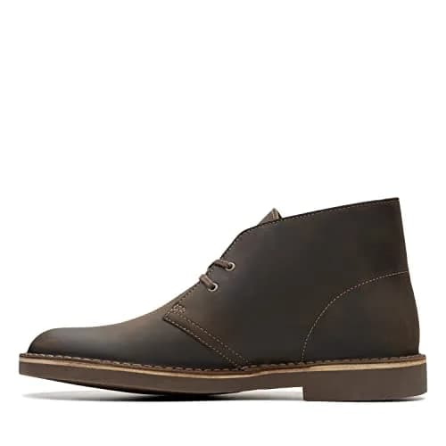 Clarks Collection Mens Bushacre 2 Ankle Boots Beeswax Leather 13 Medium US | Classic Casual Ankle Boot thumbnail 3
