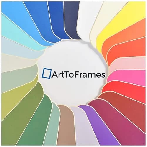 ArtToFrames 11x17 Smooth Black / Black Custom Mat for Picture Frame with 7x13 opening size | Standard 4 Ply Material thumbnail 4