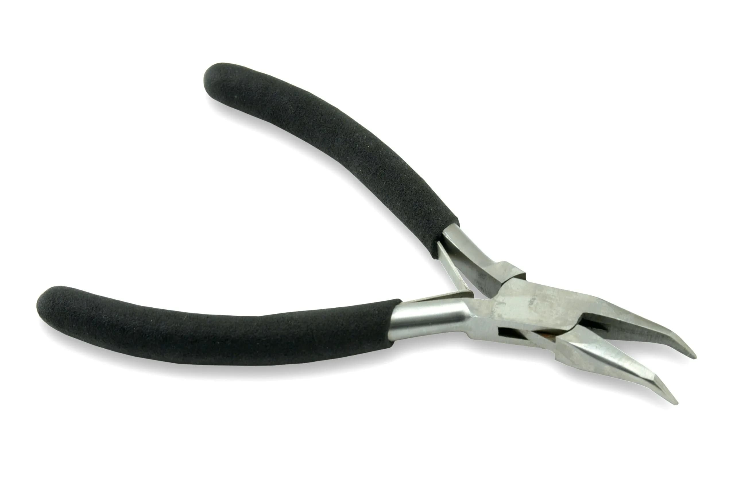 Beadalon Designer Series Bent Chain Nose Pliers, Stainless Steel, 4.75 in | Precision Jewelry Tool thumbnail 4