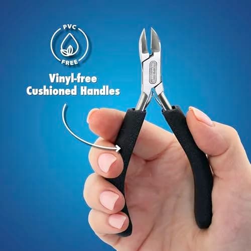 Beadalon Designer Series Flat Nose Pliers 4.75 in | Stainless Steel Jewelry Tool with Double Leaf Springs thumbnail 4