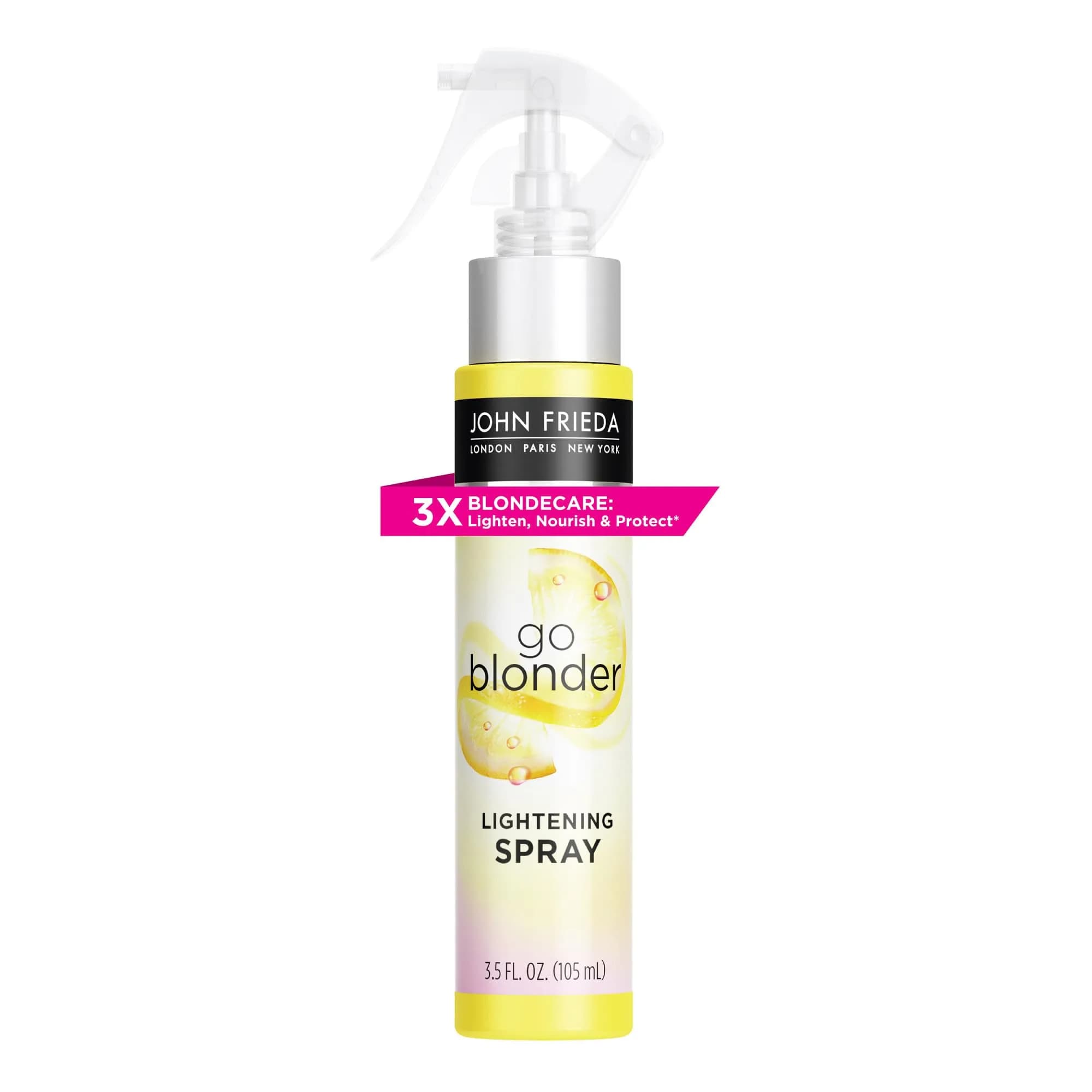 John Frieda Go Blonder Lightening Spray 103ml (3.5 Oz) | Gradual Hair Lightener for Blonde Hair — 3.5 Ounce