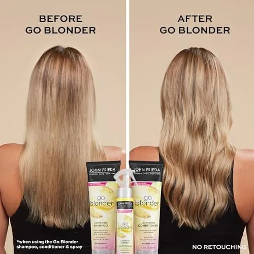 John Frieda Go Blonder Lightening Spray 103ml (3.5 Oz) | Gradual Hair Lightener for Blonde Hair thumbnail 4