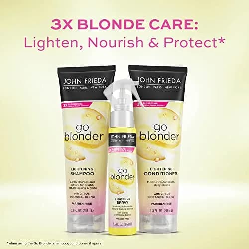 John Frieda Go Blonder Lightening Spray 103ml (3.5 Oz) | Gradual Hair Lightener for Blonde Hair thumbnail 6