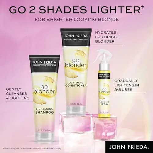 John Frieda Go Blonder Lightening Spray 103ml (3.5 Oz) | Gradual Hair Lightener for Blonde Hair thumbnail 7