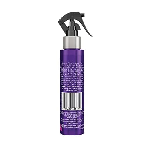 John Frieda Frizz Ease 3 Day Straight Heat Protection Spray 103ml (3.5 Fl Oz) | Keratin-Infused for Smooth, Sleek Hair thumbnail 6