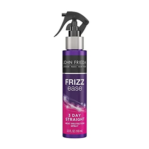 John Frieda Frizz Ease 3 Day Straight Heat Protection Spray 103ml (3.5 Fl Oz) | Keratin-Infused for Smooth, Sleek Hair thumbnail 1