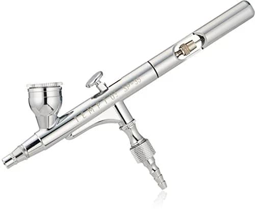 TEMPTU SP-35 Gravity Feed Airbrush Gun | Dual Action Trigger | 0.35mm Needle | Professional for Face, Body & Fine Detail Work | Includes Storage Case thumbnail 1