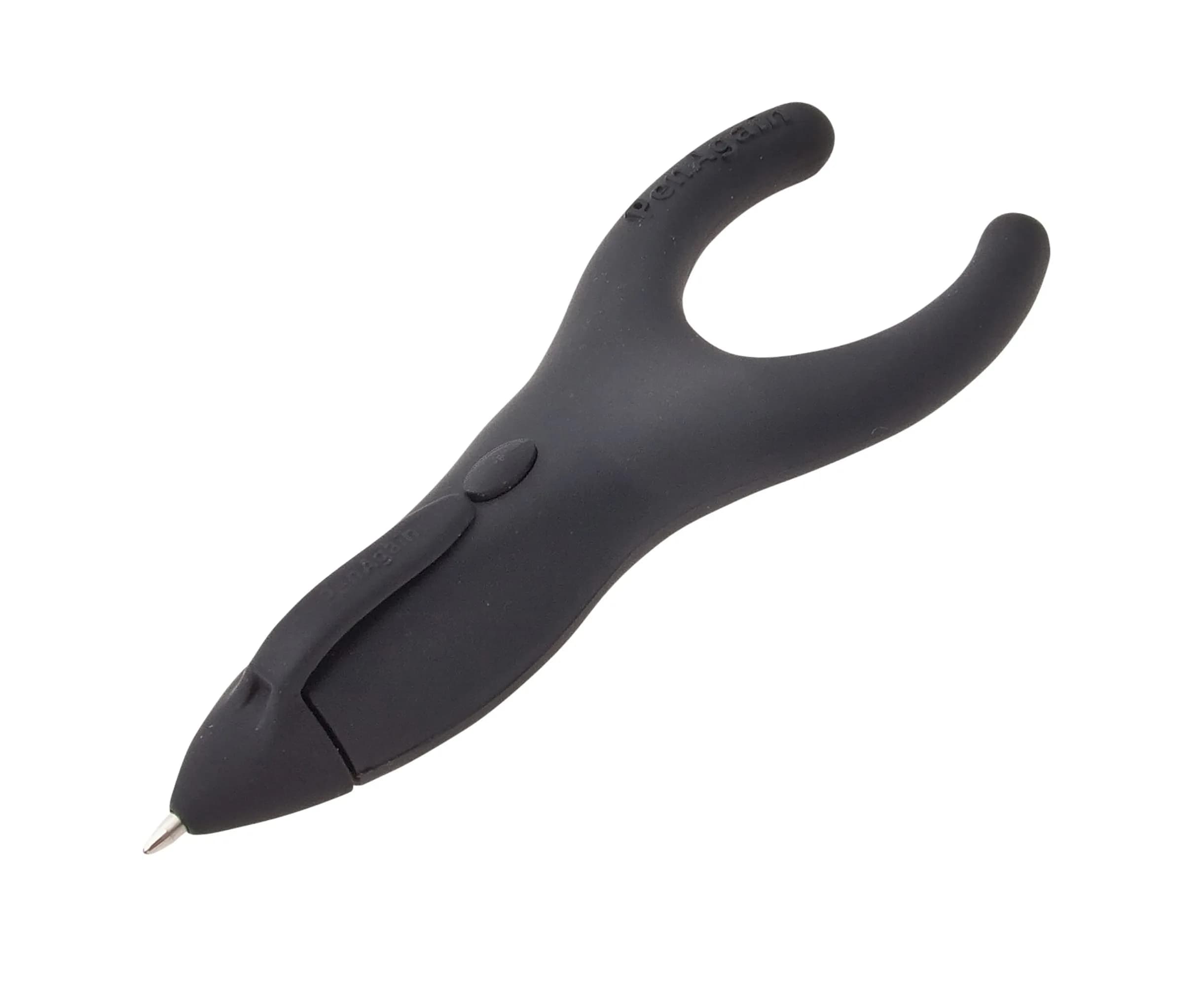 PenAgain ErgoSof Retractable Ballpoint Pen, Black | Ergonomic Grip for Pain Relief - main product image