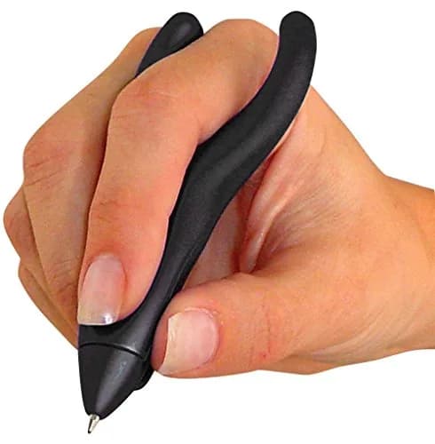 PenAgain ErgoSof Retractable Ballpoint Pen, Black | Ergonomic Grip for Pain Relief thumbnail 3