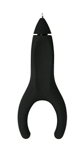 PenAgain ErgoSof Retractable Ballpoint Pen, Black | Ergonomic Grip for Pain Relief thumbnail 5