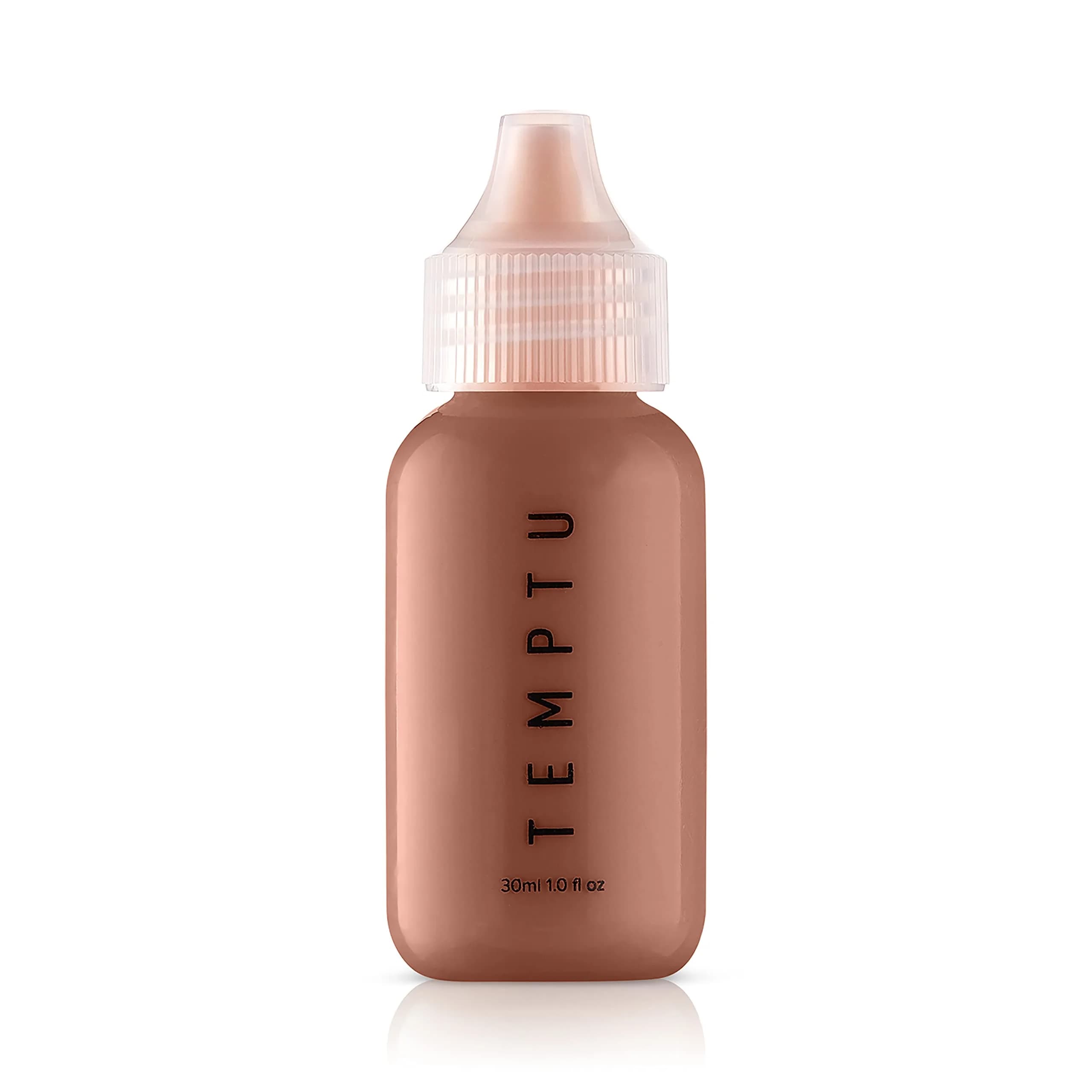 TEMPTU S/B Silicone-Based Airbrush Foundation 29.57 ml (1 Fl Oz) | Professional Long-Wear Liquid Makeup — 011 Dark Cocoa