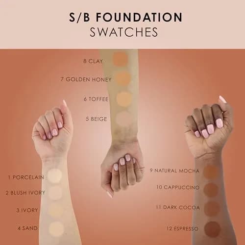TEMPTU S/B Silicone-Based Airbrush Foundation 29.57 ml (1 Fl Oz) | Professional Long-Wear Liquid Makeup thumbnail 3
