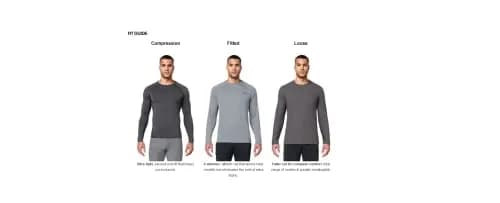 Under Armour HeatGear Tactical Shirt, LG | Ultra-Soft Compression, 4-Way Stretch, Sweat-Wicking thumbnail 3