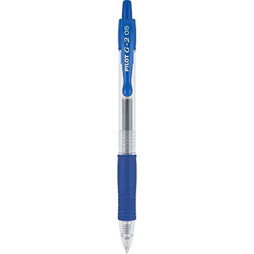 Pilot Gel Rollerball Pen Extra-Fine Pt, Blue | Refillable, Water-Based Ink, 1 Count thumbnail 2