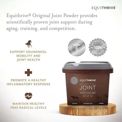 Equithrive Original Joint Powder Horse Supplement, 2 lbs | Supports Soundness & Mobility thumbnail 2