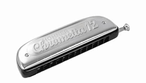 Hohner Chrometta 12 Harmonica in C | 3-Octave Range, Beginner-Friendly thumbnail 1